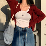[Bellide made] Swen ribbed round cardigan