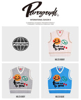 シャイスマイルベスト / paragraph 21f/w Shy smile vest 3color (6624128139382)
