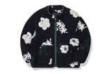 ワイルドフラワーフリースジャケット / WILD FLOWER FLEECE JACKET_NAVY