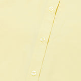 モノチェリークロップショートスリーブシャツ / MONO CHERRY CROP SHORT SLEEVE SHIRT [LIGHT YELLOW]