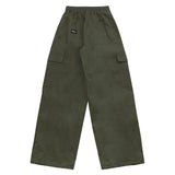 KHAKI OVERSIZE STRING CARGO PANTS