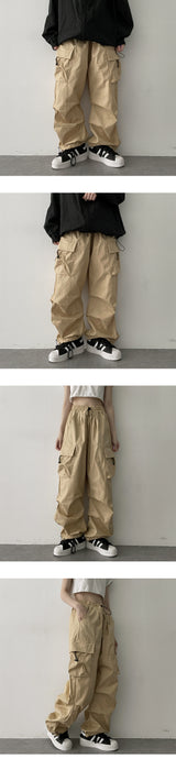 ヒップストリングワイドカーゴパンツ / Hip String Wide Cargo Pants