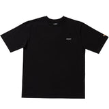 オーバーフィットレタリングショートスリーブT/OVERFIT LETTERING SHORT-SLEEVED T-BLACK
