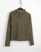 Cosper String Slim Inner Hooded T-shirt
