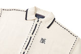 ハンドスティッチニットカーディガン/HAND STITCH KNIT CARDIGAN_OATMEAL