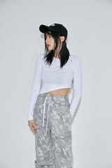 ウィングクロップTシャツ / (9066) Wing Crop Tee