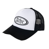 BLACK ATHR TRUCKER CAP