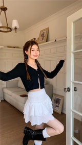 カンカンフリルスカート /  cancan frill skirt