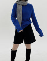 アルパカデイラウンドニット / Alpaca Day Round Knitted (4color)