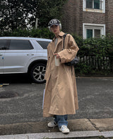 ダディフットバックケープトレンチコート / Daddy Fit Back Cape Trench Coat (3 color)