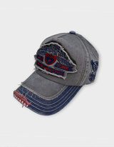 Low Cut Pigment Denim Cap (4color)