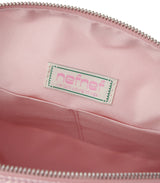 glossy ribbon duffle bag_pink