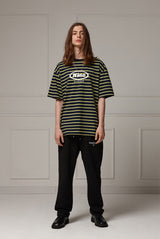 Multi stripe T - Yellow (4622114488438)