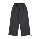 ダブルタックフリンジバンディングパンツ