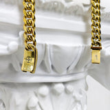 スチール ライン カーブ チェーン ネックレス / [BLESSEDBULLET]STEEL LINE CRUVE CHAIN NECKLACE_ANTIQUE SILVER/ANTIQUE GOLD