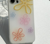 レインボーフラワーフォーンケース / Rainbow Flower Phone Case
