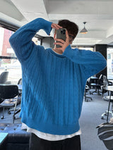 never loosefit round knit