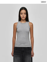 [B-BASIC] Round Neck Napping Sleeveless