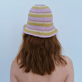 ハンドメイドストライプバケットハット / HANDMADE STRIPE BUCKET HAT