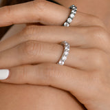 [S925] エターニティー テニス リング / [TaeYeon/SHINee] [S925] Eternity Tennis Ring (silver)