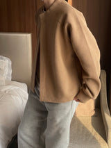 Toast round-neck cardigan