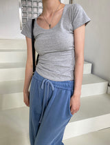 ロキシーデイリーUネックTシャツ / Roxy Daily U Neck T-shirt (6color)