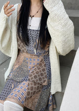 サマールーズショールニットカーディガン / Summer Loose Shawl Knit Cardigan