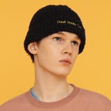 ブークレビーニー / BOUCLE BEANIE_NAVY