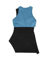 チェーンリンクレイヤードトップ / Chain Link Layered Top _ Teal
