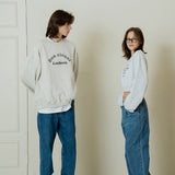 Women Bon Vivant Crop Crewneck_Melange Gray
