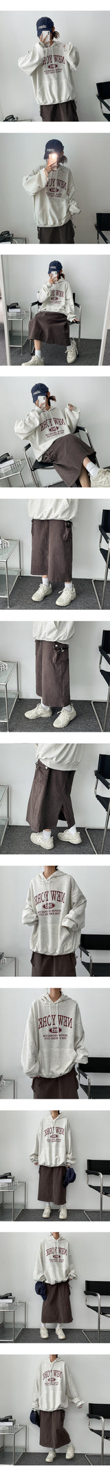 Lacotant String Banded Back Slit Long Skirt
