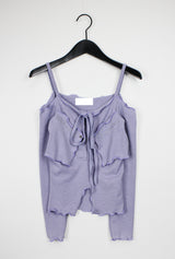 バターキュービックオフショルダーTシャツ/Butter Cubic Off Shoulder T-shirt (3color)