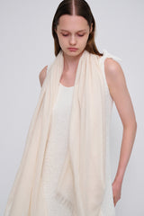 IRN scarf_ivory