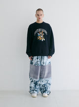ラッキージャングルクルーネック / BSR2223FWPO067 LUCKY JUNGLE CREWNECK NAVY