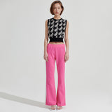 Luna Cat Knit vest [Black] (6679675830390)