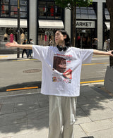 ブラウニープリントショートスリーブTシャツ / brownie print short sleeve T-shirt
