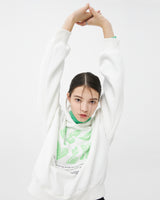GLOW LOGO HOODIE-WHITE (6604492898422)