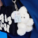 マルチーズゴーレムトイキーリング/Maltese GOOREUM toy keyring