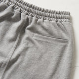 セミバギーフィットハーフパンツ/SEMI-BAGGYFIT HALF PANTS-MELANGE GREY