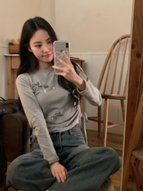 [S-L] Sandy Denim Wide Pants