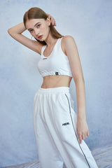 HIDE Cutting Sweat Pants (White) (6570988535926)