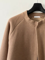 Toast round-neck cardigan
