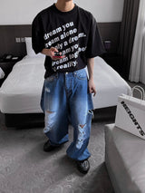 オープンビンテージデニムパンツ / open vinteage denim PT -1C