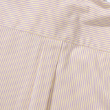 フロントポケットポイントストライプシャツ / FRONT POCKET POINT STRIPE SHIRTS - YELLOW