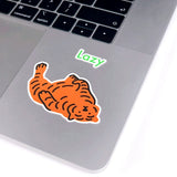LAZY TIGER REMOVABLE STICKERS (6538524721270)