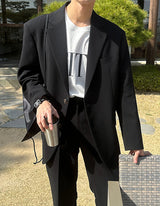 3 TAP Sage Tencel Blazer (2color)