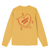 RLL1103 ハートロゴロングスリーブ/RLL1103 Heart Logo Long Sleeve - Yellow