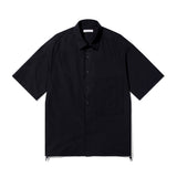 ワンマイルポケットシャツ/ワンマイルポケット1/2シャツ S80 ブラック