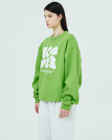 POINTAGE LOGO SWEATSHIRT-OLIVE GREEN (6680893423734)