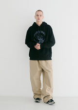 バニーパーカー / BSR2223FWPO060 BUNNY HOODIE BLACK